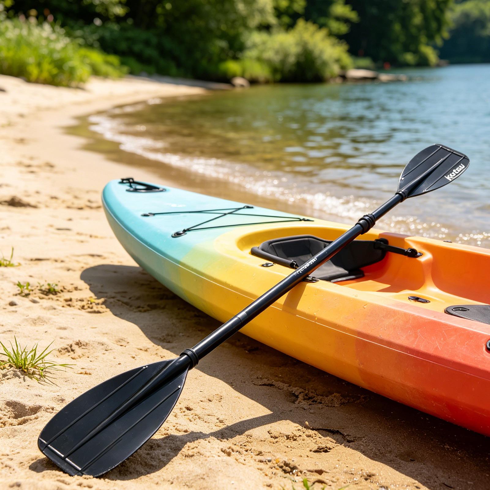 Fishing Boat Paddle - مجداف كاياك من ألياف الكربون مكون
